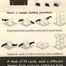 They have gone to college, experienced more of the world and probably worked in a newspaper or magazine office. Small House Of Cards Eames Office