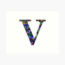 See more ideas about logo design, letter v, v logo design. Letter V Art Prints Redbubble
