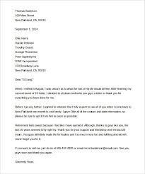 Sample Retirement Letter Letter Templates Free Letter Templates Resignation Letter