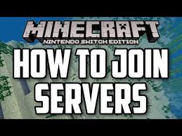 If you're looking to join a public server with other players, find the ip address by searching the internet for a list of servers. How To Join Minecraft Servers On Nintendo Switch Youtube
