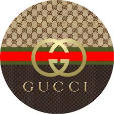 Gucci is a luxury fashion house based in florence, italy. Gold Gucci Logo Birthday Baby Shower Round Party Stickers Favors Various Sizes Baby Shower Ideas Of Baby S Logo Wallpaper Hd Gucci Wallpaper Iphone Gucci