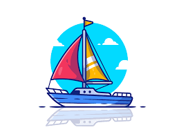 Boat Ship On Behance Boat Cartoon Creative Art Graphic Design Illustration