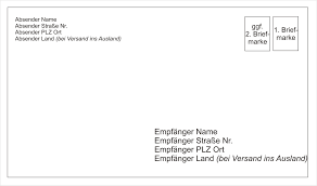 In deinem fall wäre das die. Wo Kommt Die Briefmarke Hin Din A4 Mit Fenster Adresse Schreiben Briefumschlag Mit Fenster A Geessen B Gegessen C Essen 4 Sams Haji