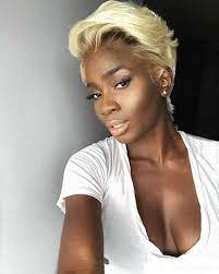 Cute Short Wigs For Black Women Lace Front Wigs Human Hair Wigs Click The Link To See This Wig Short Lace Front Wigs Short Hair Styles Short Blonde Hair