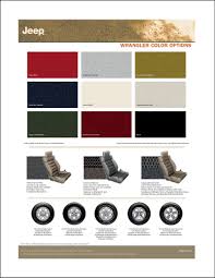 Jeep Wrangler Color Options 2007 By Jeep