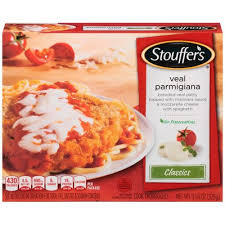 Prepare the product from frozen. Stouffer S Breaded Veal Patty Topped With Marinara Sauce Mozzarella Cheese With Spaghetti Veal Parmigiana 11 625 Oz Instacart