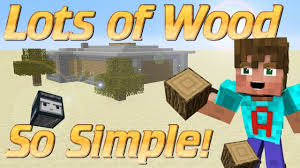 Mushroom farms are typically as ugly as they come, so any mushroom farm that can be hidden in a ceiling this design is exactly that, though do note that mushrooms only grow on blocks of light level 12 or less, so. How To Make A Wood Farm In Minecraft Simple Minecraft Wood Farm Observer Block Farm Tutorial Youtube