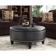 4.1 out of 5 stars with 14 ratings. Inspired By Bassett Augusta Storage Leather Ottoman In Black Bp Auot32 B3