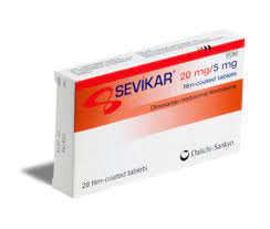 Ruskehtavanpunainen, pyöreä tabletti (läpimitta 8 mm), jonka toiselle puolelle kaiverrettu c77. Sevikar Online Kaufen Effektive Bluthochdruckbehandlung