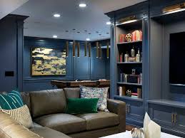 Ames® blue max® or ames® block & wall® liquid rubber can be applied with a paint brush, a low nap roller or a commercial/industrial airless sprayer. Ultimate Man Cave Transitional Basement Chicago By Rae Duncan Interior Design Rdid Houzz
