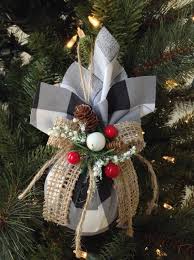 Black And White Plaid Christmas Ornaments Christmas Tree Ornaments Plaid Xmas Ornaments Set Of 2 Ornaments Buffalo Black And White Christmas Ornaments Handmade Design Plaid White Christmas Ornaments Diy Christmas Ornaments Christmas Tree Ornaments