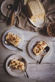 Orange Fennel Semifreddo With Spicy Chocolate Bits Almond Streusel Guest Post By Reclaiming Provincial Adventures In Cooking Spicy Chocolate Food Dessert Recipes