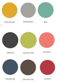 Color Collection Series Mid Century Modern Color Palette Furniture Painting University Mid Century Modern Colors Modern Color Palette Modern Colors