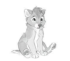 Ritwell On Twitter Cute Wolf Drawings Dog Design Art Cute Dog Drawing