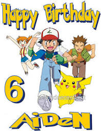 details about custom personalized pokemon pikachu birthday t shirt party favor add name age