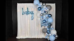 Diy balloon wall backdrop/no stand balloon wall backdrop/black panther balloon theme/balloon wall. Baby Shower Balloon Garland Diy How To Tutorial Review Youtube Balloon Garland Diy Baby Shower Balloons Diy Garland