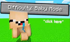 Now it becomes mega easy to survive, even a child can do it. Baby Mode For Minecraft Pe For Android Apk Download