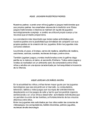 10 juguetes con los que se divertian tus papas y abuelos e. Que Juegos Jugaban Antes Nuestros Abuelos Wendy Grz Itzel Aguilar Qeniia Hdz