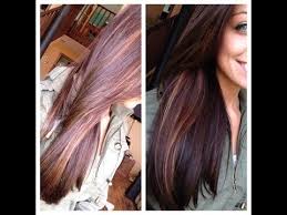 Dark brown hair + vibrant red highlights. Hair Color Caramel Highlights