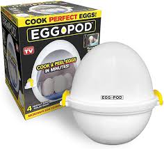 Learn how to cook eggs, from poaching to frying and everything in between. Amazon Com Eggpod By Emson Egg Cooker Wireless Microwave Hardboiled Egg Maker Cooker Egg Boiler Steamer 4 Perfectly Cooked Hard Boiled Eggs In Under 9 Minutes As Seen On Tv Home Kitchen