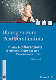 Zu bestimmten bildern soll das passende wort oder der dazugehörige satz gefunden werden. Ubungen Zum Textverstandnis Klasse 9 10