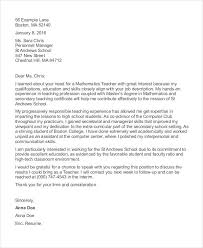 45 Job Application Letters In Pdf Free Premium Templates