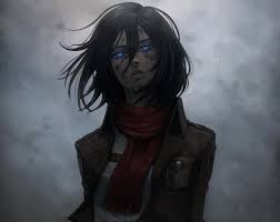 هجوم العمالقة ميكاسا اكرمان متعب تنزيل خلفية hd attack on titan art mikasa attack on titan