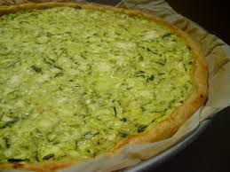 Ingredienti per la crostata salata pesto e zucchine: La Cuoca In Viola Torta Salata Di Zucchine E Feta Al Pesto