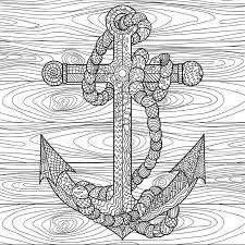 Coloring books for adults have become a major trend in the creative arts as well as mental health and wellbeing. Anchor Coloring Stock Illustrations 620 Anchor Coloring Stock Illustrations Vectors Clipart Dreamstime