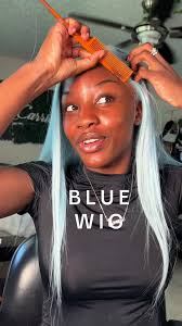 Lake Brilliant Blue Wig Adore Dye