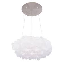 Modern Forms Fluffy 1 Light Unique Statement Geometric Led Pendant Wayfair
