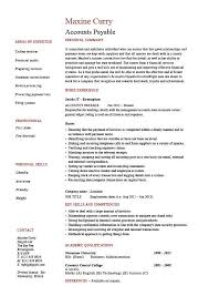 Accounts Payable Resume Sample Job Description Salary Example Accountant