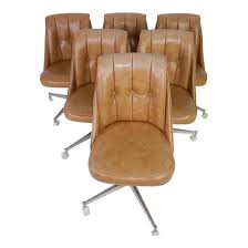 Vintage Used Swivel Dining Chairs For Sale Chairish Swivel Dining Chairs Mid Century Modern Chair Dining Chairs For Sale