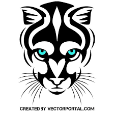 Puma Head Stencil Art Stencil Art Vector Free Art