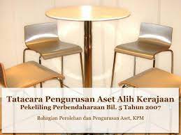 5 tahun 2007 bahagian perolehan dan pengurusan aset, kpm. Ppt Tatacara Pengurusan Aset Alih Kerajaan Powerpoint Presentation Free Download Id 5609273