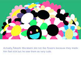 He works in fine arts media (such as painting and sculpture) as well as commercial media. Takashi Murakami Behind Smiling Flowers All About Japanese Artist
