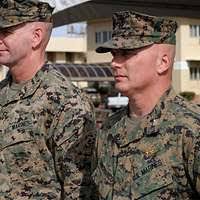 U.S. Marine Col. Eric Cloutier, commanding officer