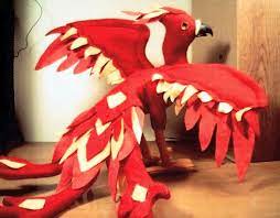 Huzzah I Finally Have A Working Prototype For A Phoenix Yea I Ve Had A Standing Order For Months But I Just Cou Themed Crafts Plush Dinosaur Stuffed Animal