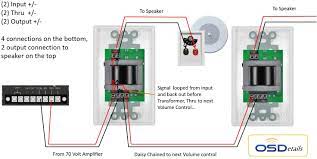 Diagramweb.net hello, i'm new at this forum, i recently took over a 70 volt. Osd Audio 70v Mono In Wall High Power Volume Control Commercial Rotary Mvc50 Dkd Links