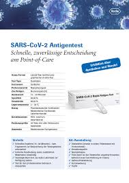 This test is a sars antigen fia test that has the ability to generate results within 60 minutes of the patient taking the test. Roche Sars Cov 2 Rapid Antigen Schnelltest Profitest Flores Medizintechnik