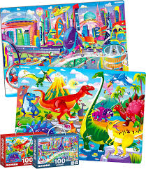 From mmos to rpgs to racing games, check out 14 o. Buy Floor Puzzles For Kids Ages 4 8 2 Jigsaw Puzzles With Dinosaurs For Kids Ages 3 5 Big 100 Pieces Games For Learning Dinos Future City Life By Quokka