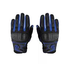 scoyco mc23 black blue riding gloves