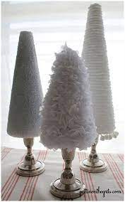 diy christmas trees chic christmas decor diy christmas tree shabby chic christmas