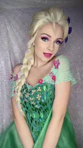 Elsa Frozen Green