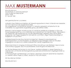 Maybe you would like to learn more about one of these? Bewerbung Als Verwaltungsassistent Bewerbungsschreiben Livecareer