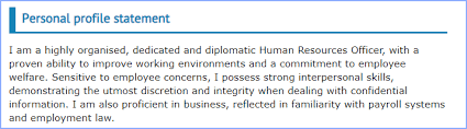 Proven ability to 'think outside the box' in identifying problems and implementing innovative solutions. Best Cv Personal Profile Examples Cv Plaza