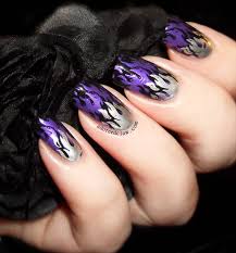 We are offering you 50 options to consider and get inspiration from. 65 Purple And Silver Nail Art Design Ideas