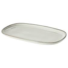 Gladelig Plate Gray Length 12 Width 7 Ikea In 2020 Plates Ikea Ikea Ireland
