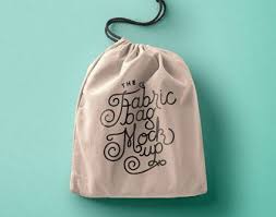 Mockup Bolsa Tela Con Cordon Psd V2 Recursos Hacktivismo Bolsos De Tela Bolso De Tela Bolsa Con Cordon