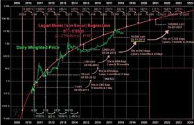 We simply decrease stock amount for 1 million btc so stock to flow value would be on the chart in this page you can see this formula in action. Bitcoin Logarithmic Regression Chart Show 100k Bitcoin In Year 2021 Steemit